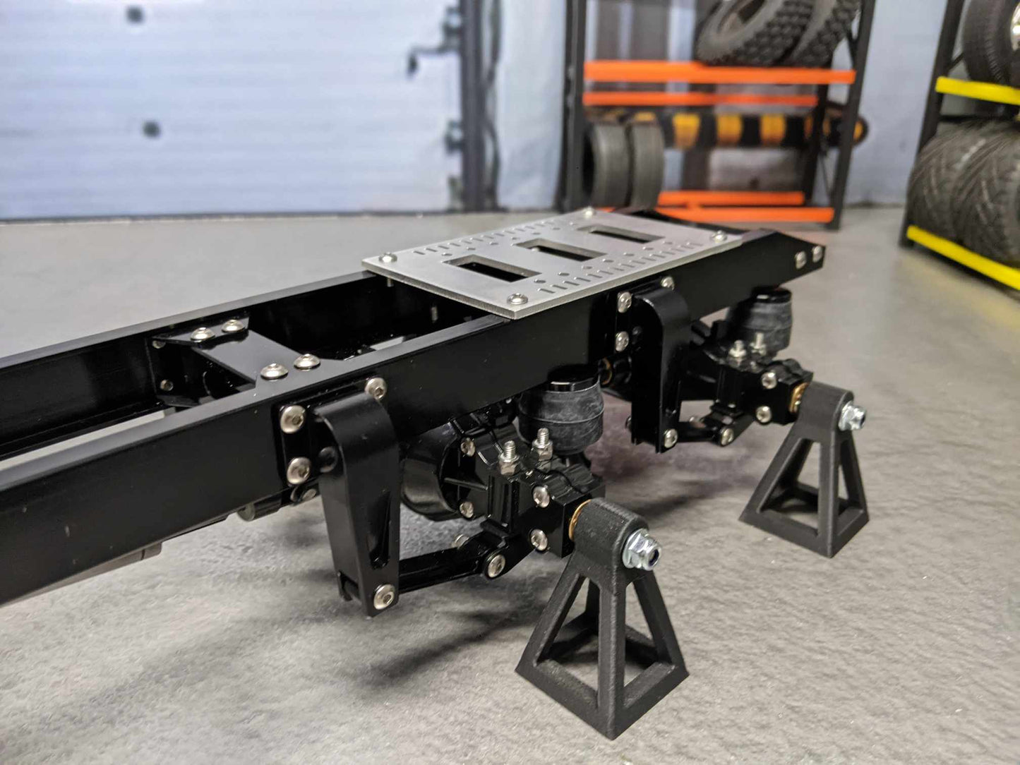 TS-1750 Black Axle Stands