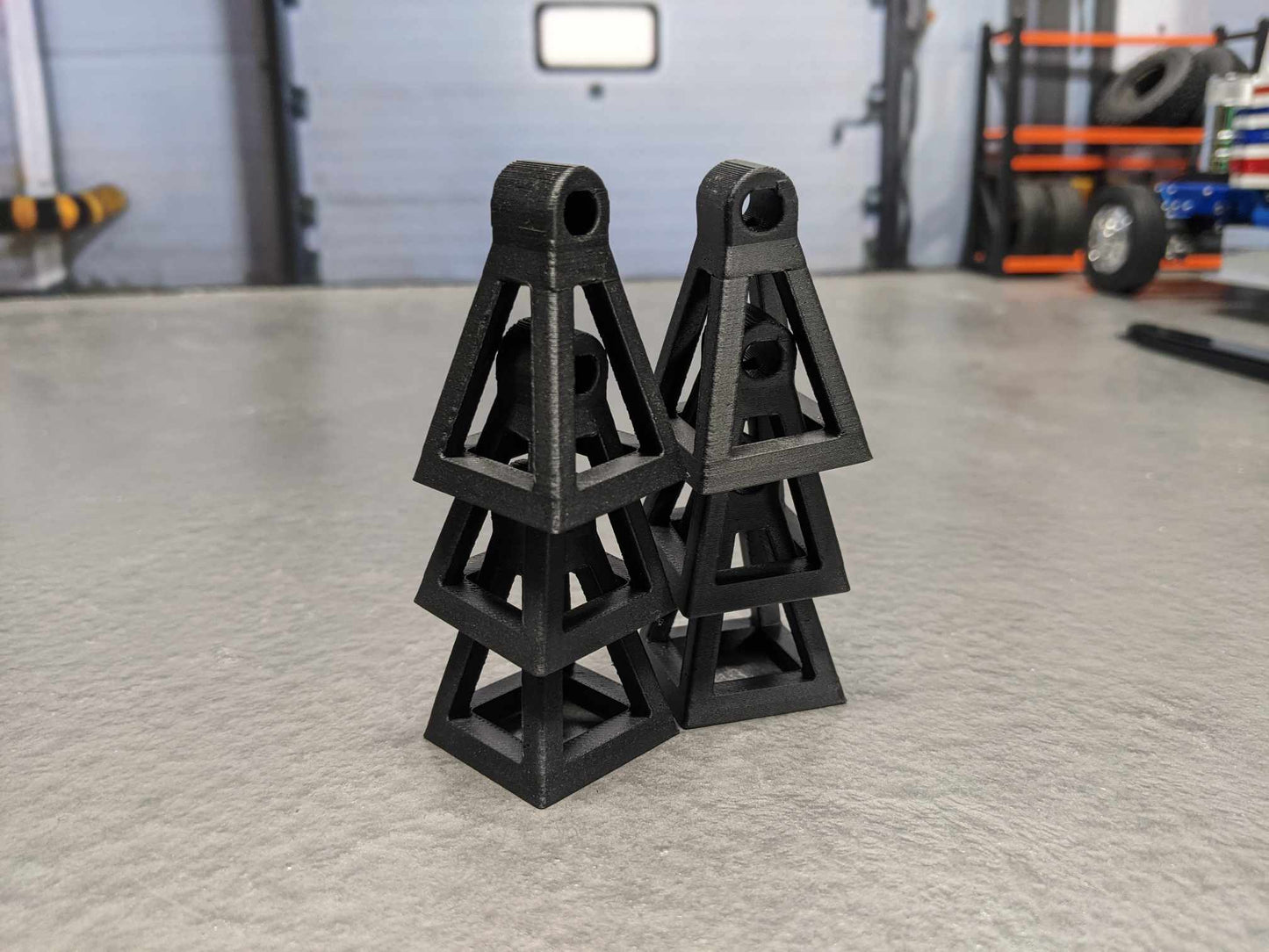 TS-1750 Black Axle Stands