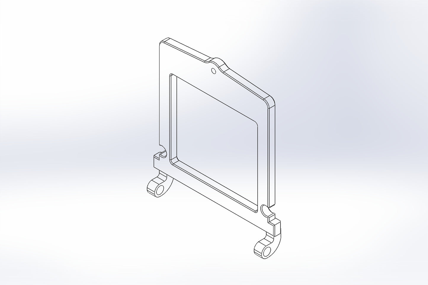 TS W9L Hood Hinge