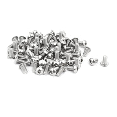 (25 pcs) 3mm x 8mm Button Head Stainless